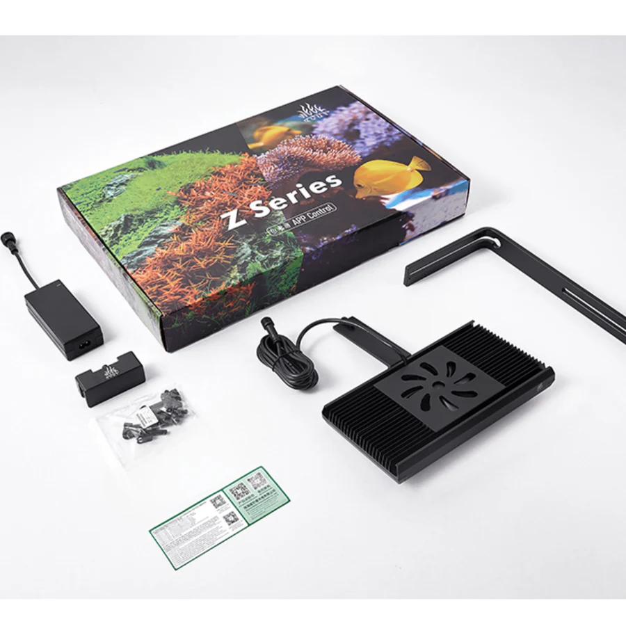 Комплект LED осветление Week Aqua Z250 Pro RGB+UV с аксесоари и стойка за аквариум